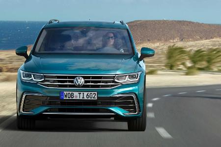VW Tiguan Facelift (2020): Neue Optik, Plug-in-Hybrid und R-Version VW Tiguan Facelift (2020): Neue Optik, Plug-in-Hybrid und R-Version
