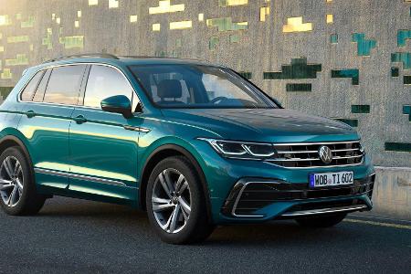 VW Tiguan Facelift (2020): Neue Optik, Plug-in-Hybrid und R-Version