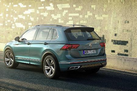 VW Tiguan Facelift (2020): Neue Optik, Plug-in-Hybrid und R-Version