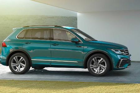 VW Tiguan Facelift (2020): Neue Optik, Plug-in-Hybrid und R-Version