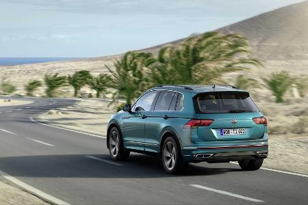 VW Tiguan Facelift (2020): Neue Optik, Plug-in-Hybrid und R-Version