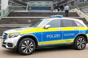 Mercedes GLC F-CELL für die Hamburger Polizei