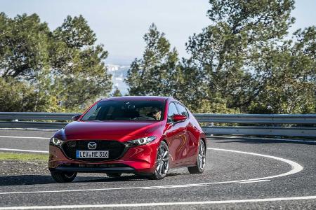 Mazda 3 und CX-30 nun auch mit 150-PS-Benziner