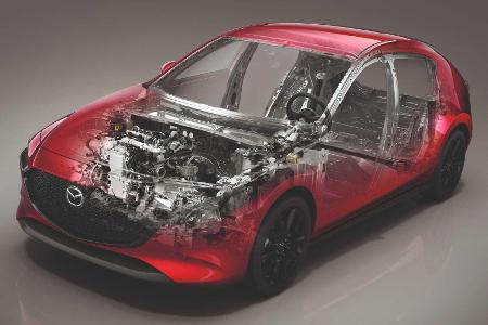 Mazda 3 und CX-30 nun auch mit 150-PS-Benziner