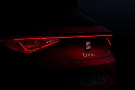 Neuer Seat Leon (2020) zeigt sein Heck in neuem Teaser Neuer Seat Leon (2020) zeigt sein Heck in neuem Teaser