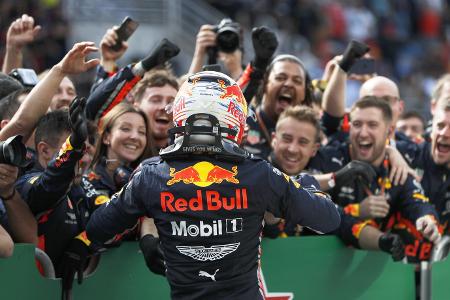 Max Verstappen stieg 2019 zum Teamleader bei Red Bull auf Max Verstappen stieg 2019 zum Teamleader bei Red Bull auf