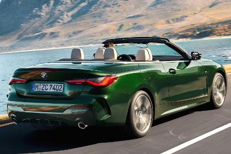 BMW 4er Cabrio (2021): Riesen-Niere und Gewicht sparendes Textilverdeck