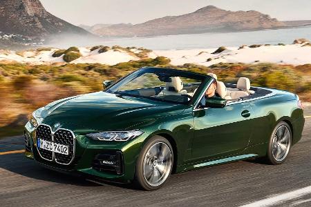 BMW 4er Cabrio (2021): Riesen-Niere und Gewicht sparendes Textilverdeck
