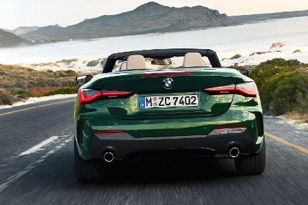 BMW 4er Cabrio (2021): Riesen-Niere und Gewicht sparendes Textilverdeck
