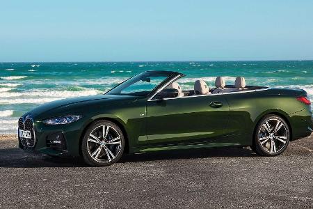 BMW 4er Cabrio (2021): Riesen-Niere und Gewicht sparendes Textilverdeck
