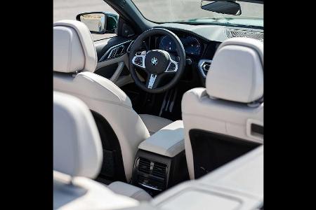 BMW 4er Cabrio (2021): Riesen-Niere und Gewicht sparendes Textilverdeck