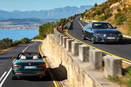 BMW 4er Cabrio (2021): Riesen-Niere und Gewicht sparendes Textilverdeck