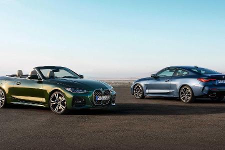 BMW 4er Cabrio (2021): Riesen-Niere und Gewicht sparendes Textilverdeck
