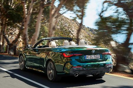 BMW 4er Cabrio (2021): Riesen-Niere und Gewicht sparendes Textilverdeck