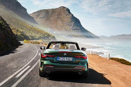 BMW 4er Cabrio (2021): Riesen-Niere und Gewicht sparendes Textilverdeck