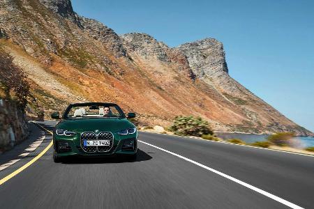 BMW 4er Cabrio (2021): Riesen-Niere und Gewicht sparendes Textilverdeck