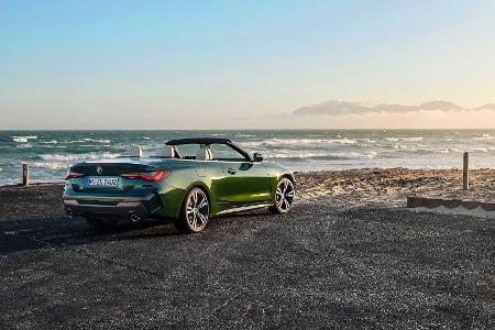 BMW 4er Cabrio (2021): Riesen-Niere und Gewicht sparendes Textilverdeck