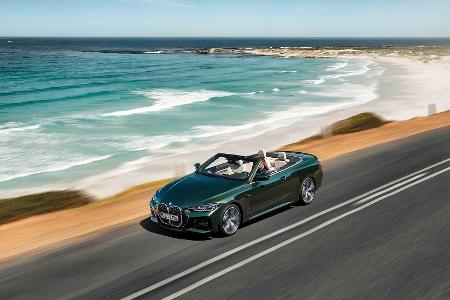 BMW 4er Cabrio (2021): Riesen-Niere und Gewicht sparendes Textilverdeck