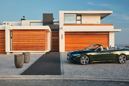 BMW 4er Cabrio (2021): Riesen-Niere und Gewicht sparendes Textilverdeck