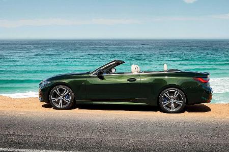 BMW 4er Cabrio (2021): Riesen-Niere und Gewicht sparendes Textilverdeck