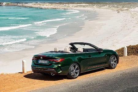 BMW 4er Cabrio (2021): Riesen-Niere und Gewicht sparendes Textilverdeck