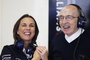 Rücktritt: Claire und Frank Williams steigen aus Formel-1-Team aus