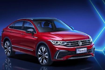 VW Tiguan X: Ein Coupe-SUV nur für China