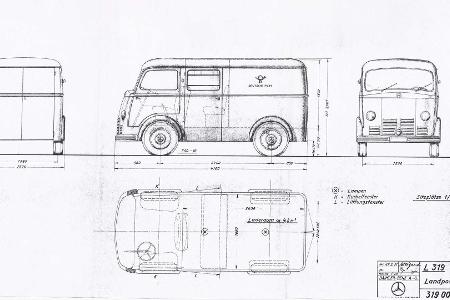 Mercedes L 319/O 319: Premiere vor 65 Jahren