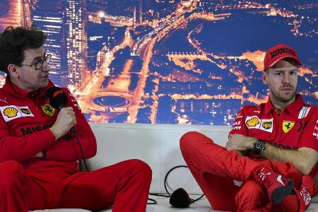 Mattia Binotto suggeriert, dass eher Ferrari die Entscheidung getroffen hat