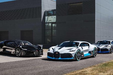 Bugatti Divo: So großartig sehen die ersten Fahrzeuge aus Bugatti Divo: So großartig sehen die ersten Fahrzeuge aus