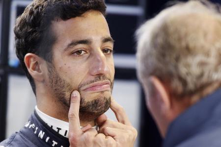 Immer für Späße zu haben: Daniel Ricciardo im Gespräch mit Helmut Marko Immer für Späße zu haben: Daniel Ricciardo im Gespräch mit Helmut Marko