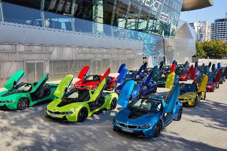 18 Unikate – Übergabe der letzten BMW i8 an neue Eigentümer 18 Unikate – Übergabe der letzten BMW i8 an neue Eigentümer
