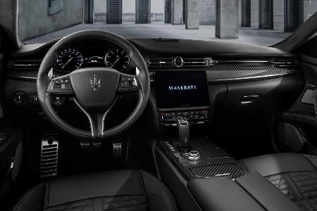 Maserati Ghibli und Quattroporte Trofeo mit 590 PS starkem Biturbo-V8