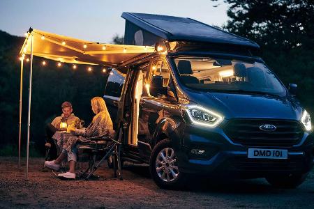 Ford Nugget Plus (2020) jetzt auch mit Aufstelldach lieferbar