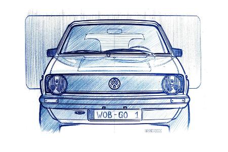 Die Namen unserer Autos: VW Golf