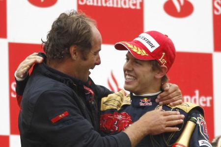 Monza 2008: Vettel feiert seinen ersten Sieg für das B-Team von Red Bull
