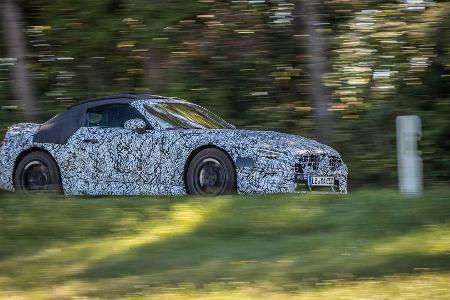 Mercedes-AMG SL (2021) zeigt sich ganz offiziell als Erlkönig