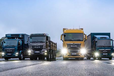 MAN TGX, TGS, TGM und TGL: Neue Lkw-Generation vorgestellt