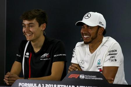 George Russell könnte Lewis Hamilton in Zukunft beerben George Russell könnte Lewis Hamilton in Zukunft beerben