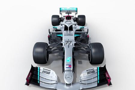 So sieht der neue Mercedes F1 W11 EQ Performance für 2020 aus