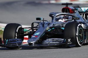 F1-Test Barcelona: Lewis Hamilton und Mercedes diktieren ersten Tag