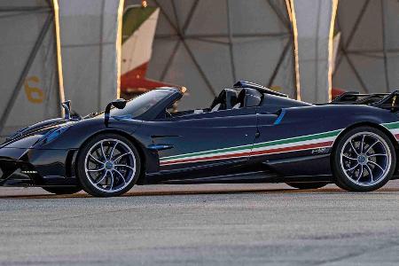 Pagani Huayra Tricolore: Tiefflug-Sondermodell mit 840 PS Pagani Huayra Tricolore: Tiefflug-Sondermodell mit 840 PS