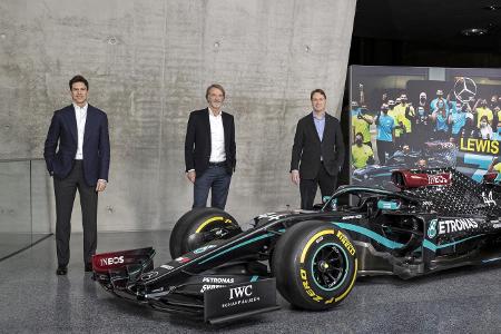 Neue Partner zu je 33,3 Prozent: Toto Wolff, Jim Ratcliffe und Ola Källenius Neue Partner zu je 33,3 Prozent: Toto Wolff, Jim Ratcliffe und Ola Källenius