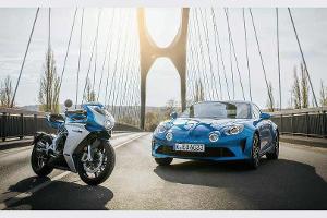 MV Agusta Superveloce 800: Motorrad im Alpine-Look