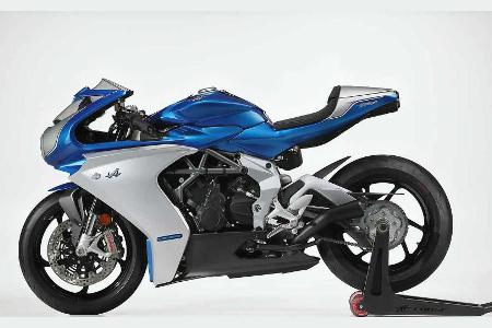MV Agusta Superveloce 800: Motorrad im Alpine-Look