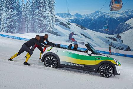 Cool Runnings: Jamaikas Bobteam trainiert mit dem Mini Cabrio