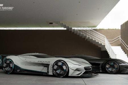 Jaguar Vision Gran Turismo SV: Virtueller Rennwagen-Traum Jaguar Vision Gran Turismo SV: Virtueller Rennwagen-Traum
