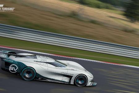Jaguar Vision Gran Turismo SV: Virtueller Rennwagen-Traum