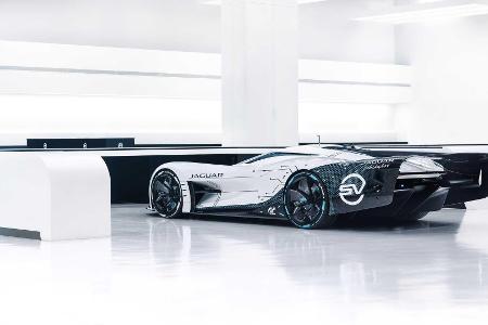 Jaguar Vision Gran Turismo SV: Virtueller Rennwagen-Traum