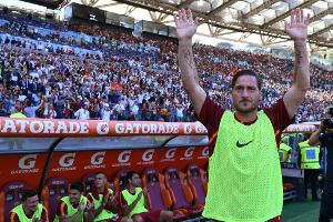 Totti verabschiedet sich mit Last-Minute-Sieg: "Den ganzen Tag geweint"